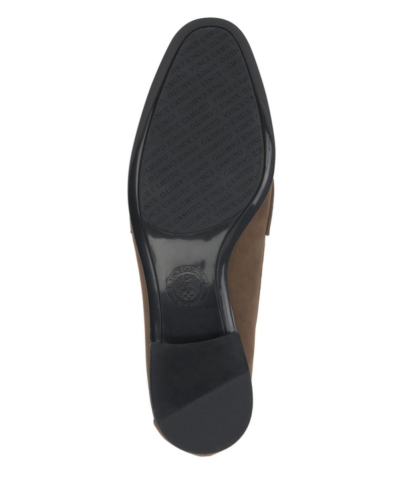 Vince Camuto Parama Penny Mokasiny Damske Biele | PQMD-12903