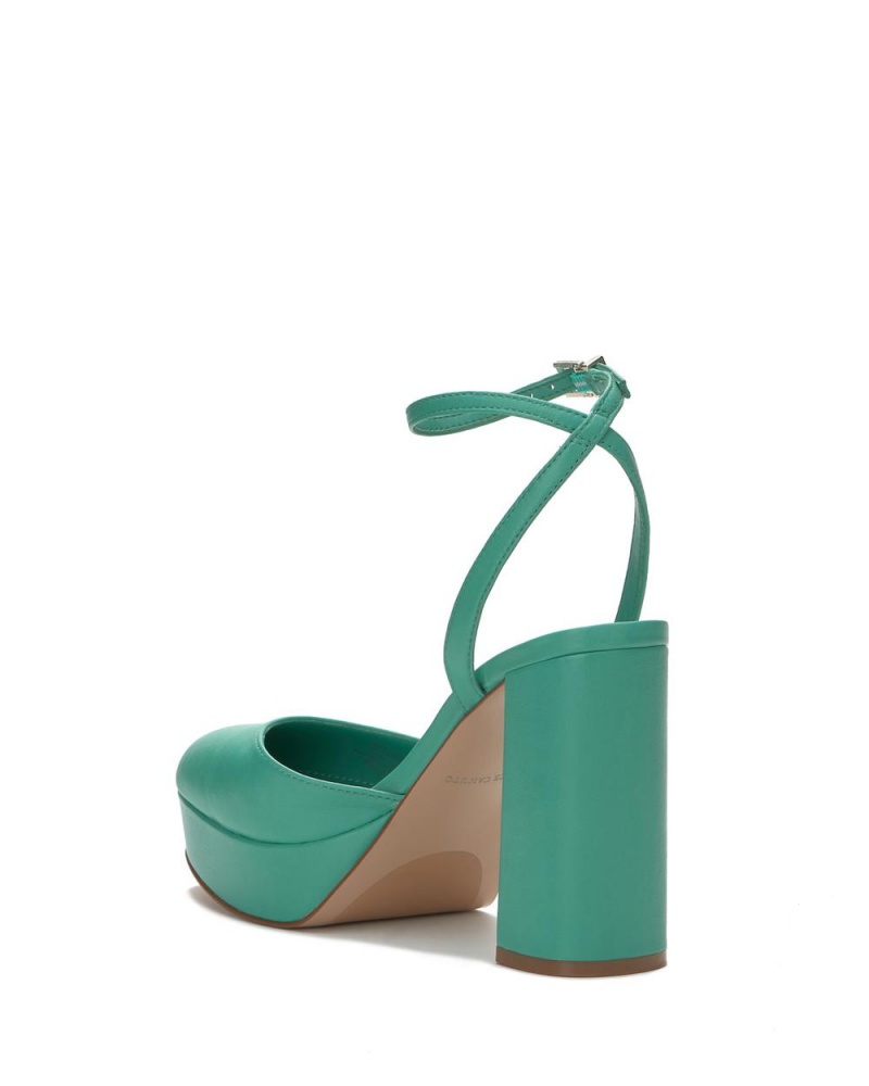 Vince Camuto Patrissya Platforme Podpätky Damske Tyrkysové | BDFE-43217