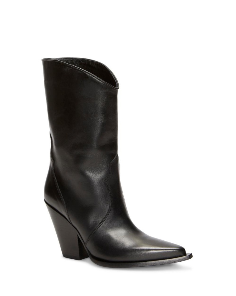 Vince Camuto Pattia Kozene Cizmy Damske Čierne | KWZX-10235