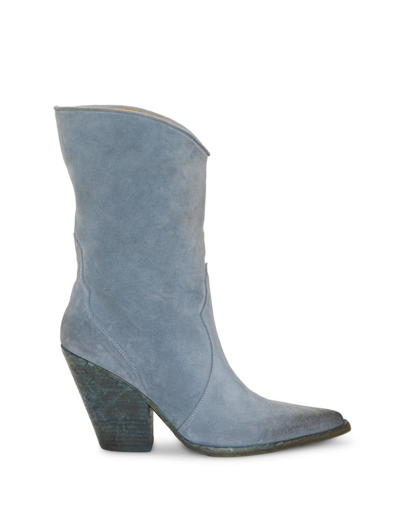 Vince Camuto Pattia Kozene Cizmy Damske Modre | EPYZ-62941