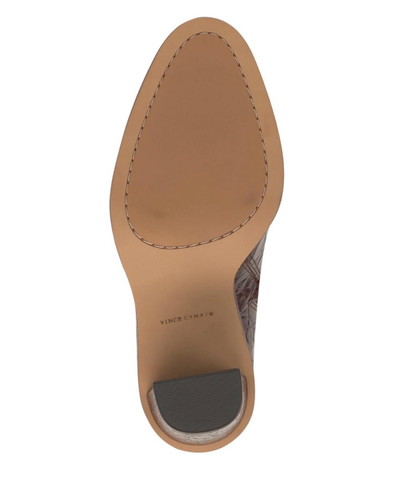 Vince Camuto Pendarie Siroke Topanky-Calf Čižmy Nad Kolená Damske Hnede Čokoláda | LRYA-27649