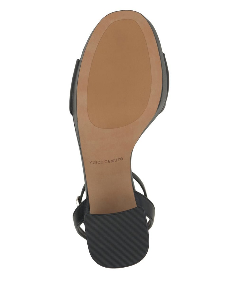 Vince Camuto Pendreya Platforme Sandale Damske Čierne | HGYA-29374