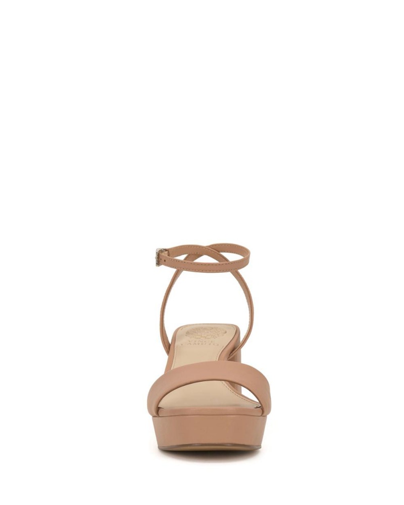 Vince Camuto Pendreya Platforme Sandale Damske Béžové | JUBQ-31486