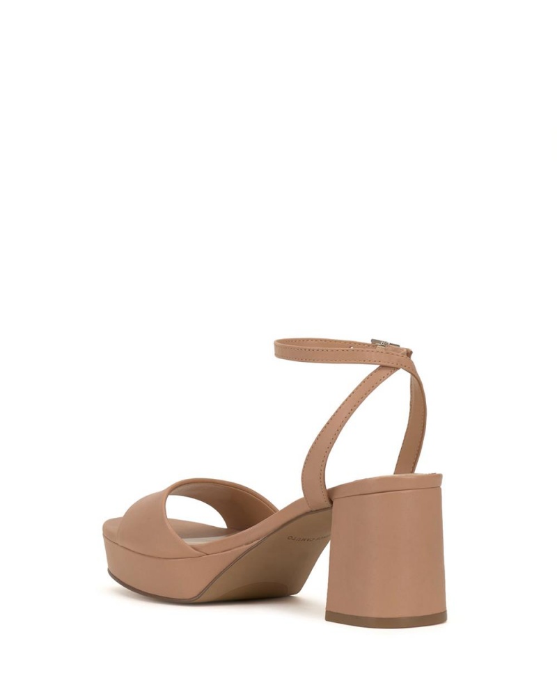 Vince Camuto Pendreya Platforme Sandale Damske Béžové | JUBQ-31486