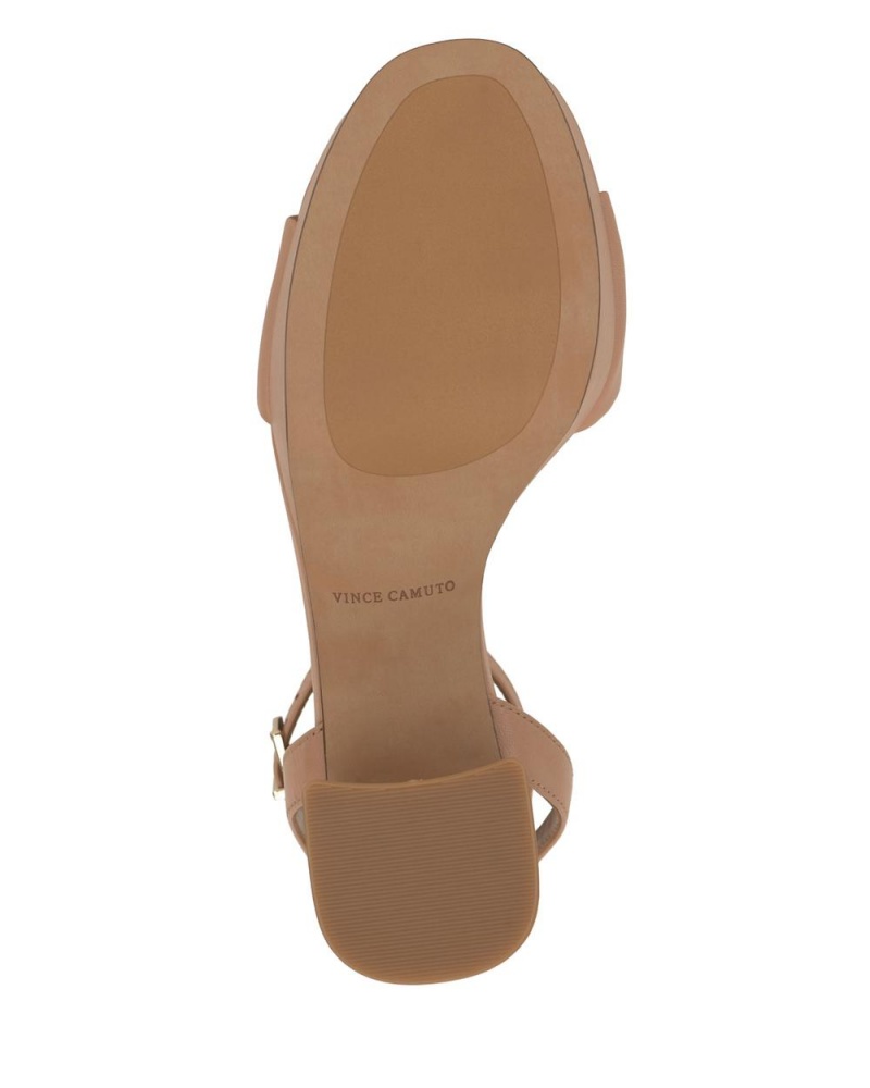 Vince Camuto Pendreya Platforme Sandale Damske Béžové | JUBQ-31486