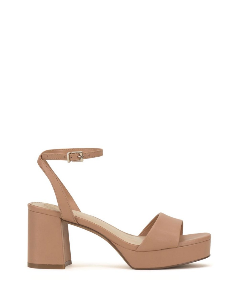 Vince Camuto Pendreya Platforme Sandale Damske Béžové | JUBQ-31486