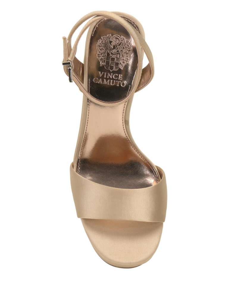 Vince Camuto Pendry Platforme Heel Sandale Damske Hnedožltý | FYGA-65097