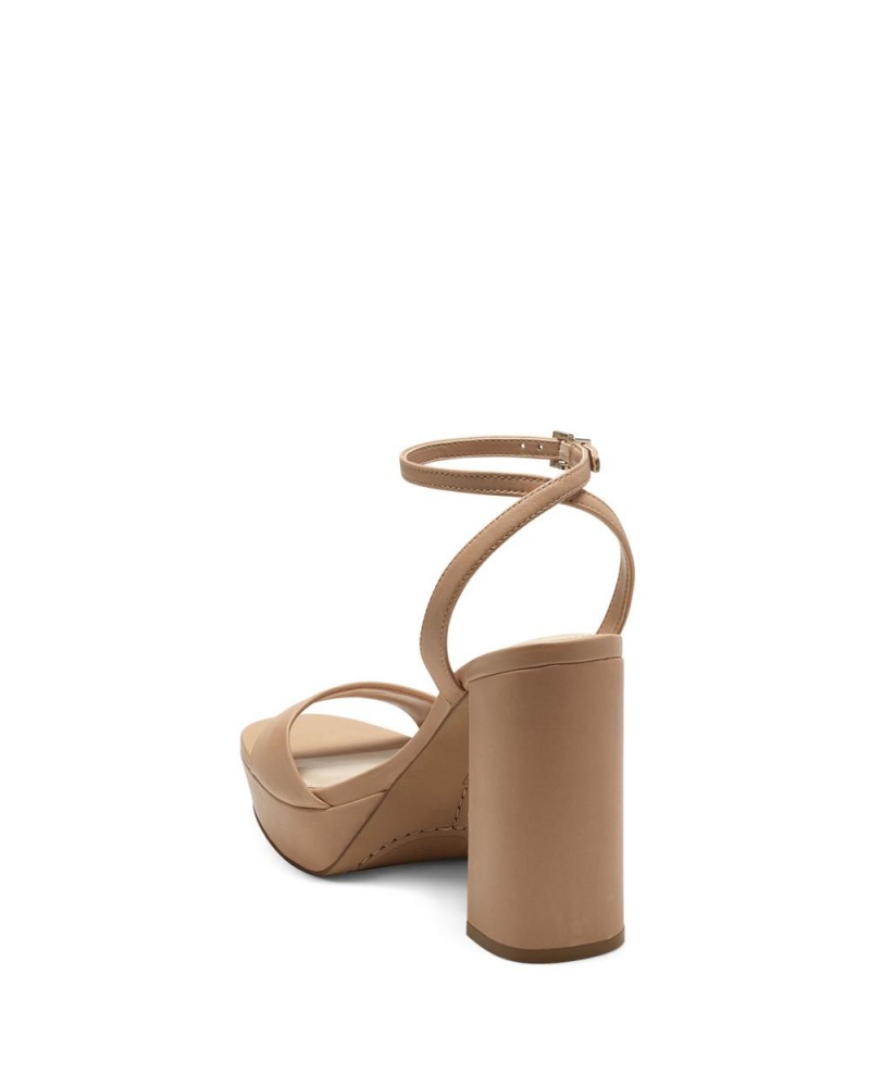 Vince Camuto Pendry Platforme Sandale Damske Hnedožltý | WRAF-89023