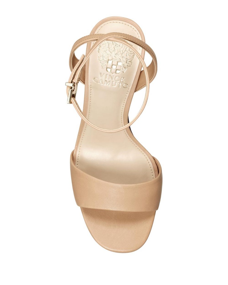 Vince Camuto Pendry Platforme Sandale Damske Hnedožltý | WRAF-89023