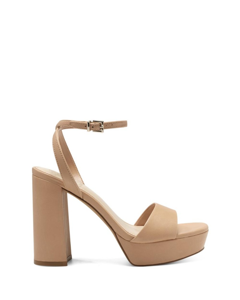 Vince Camuto Pendry Platforme Sandale Damske Hnedožltý | WRAF-89023