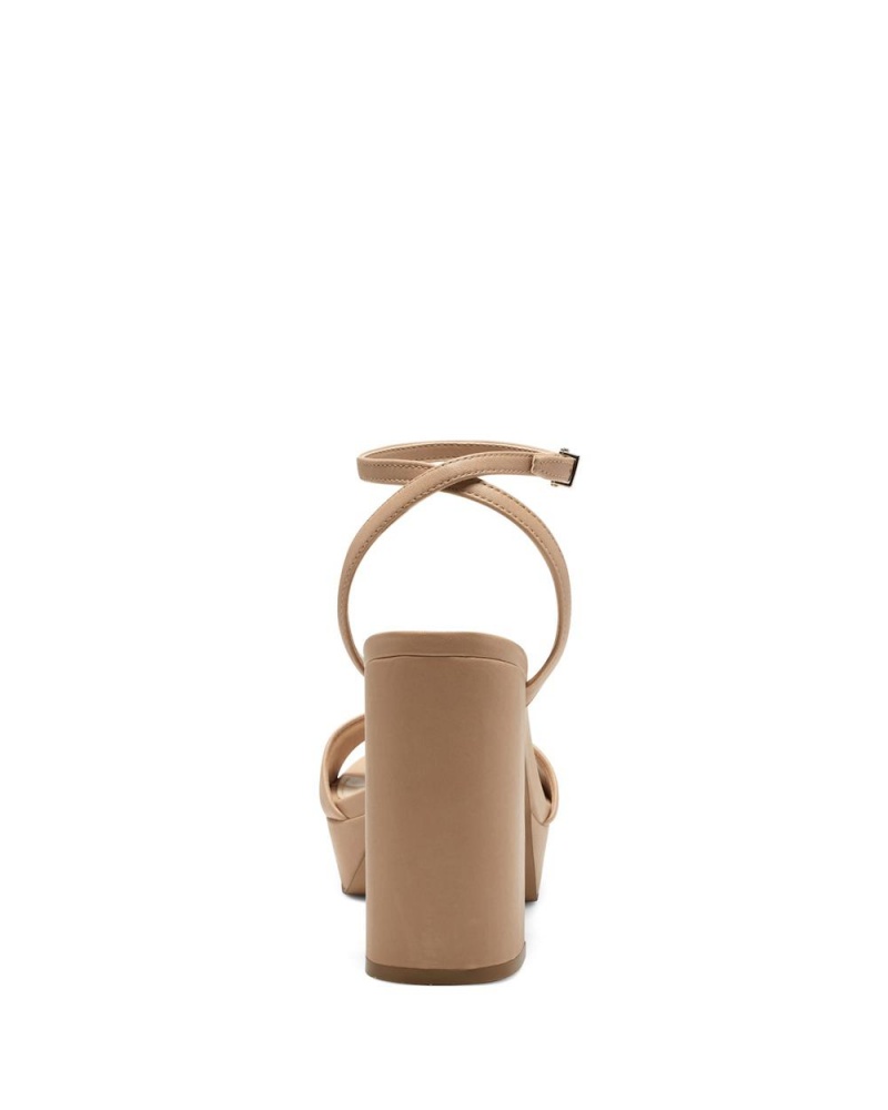 Vince Camuto Pendry Platforme Topanky Na Platforme Damske Hnedožltý | QZEY-82357