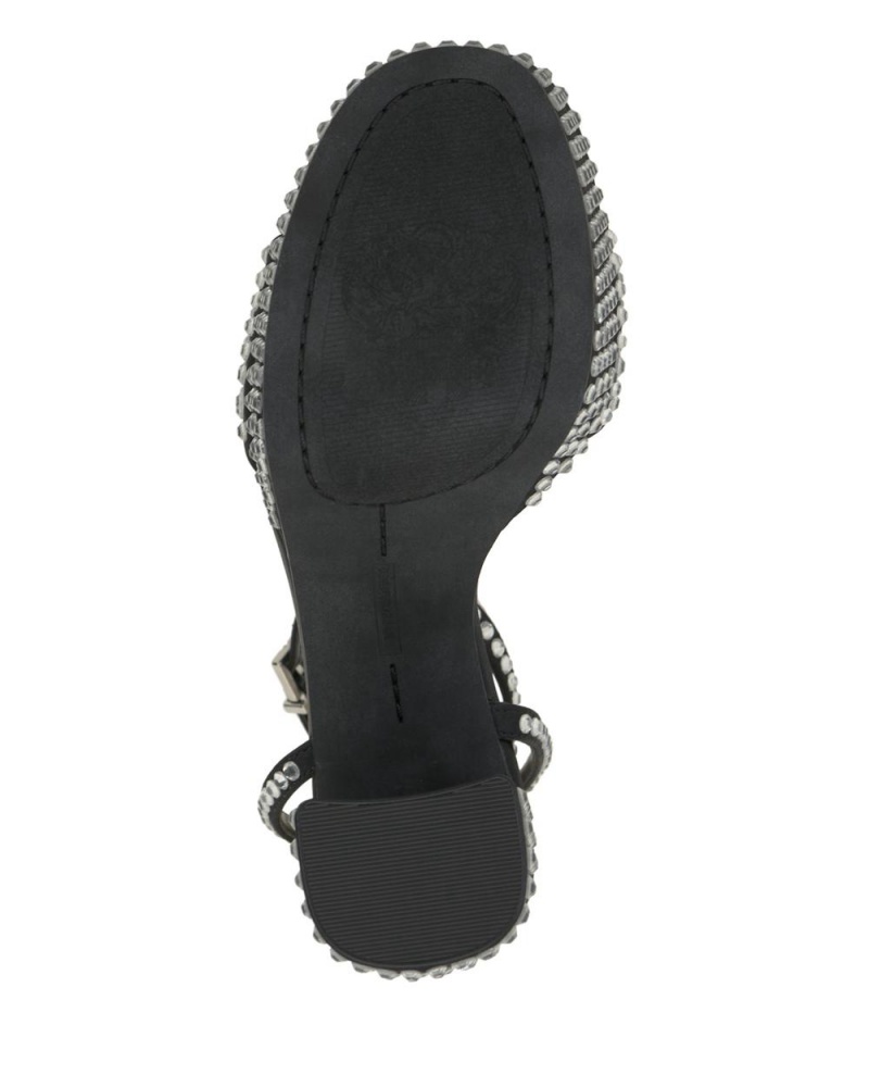 Vince Camuto Pendrys Platforme Heel Topanky Na Platforme Damske Čierne | VQLE-65473