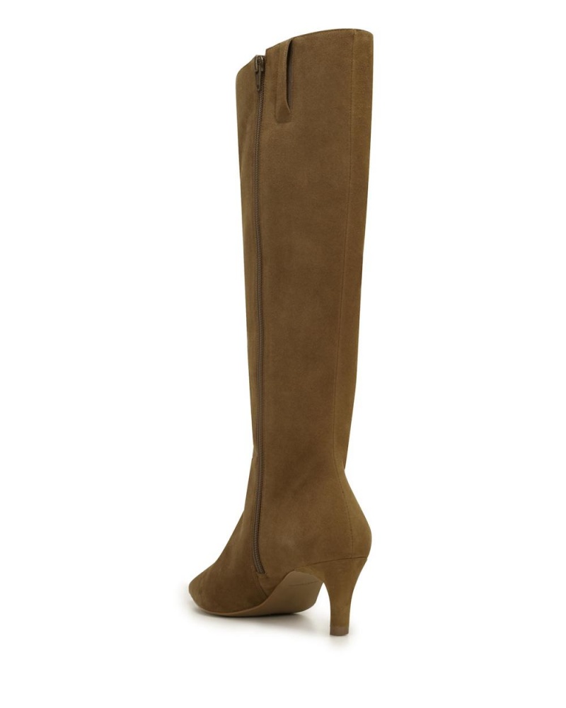 Vince Camuto Quacia Vysoke Cizmy Damske Hnede | YLHV-29407