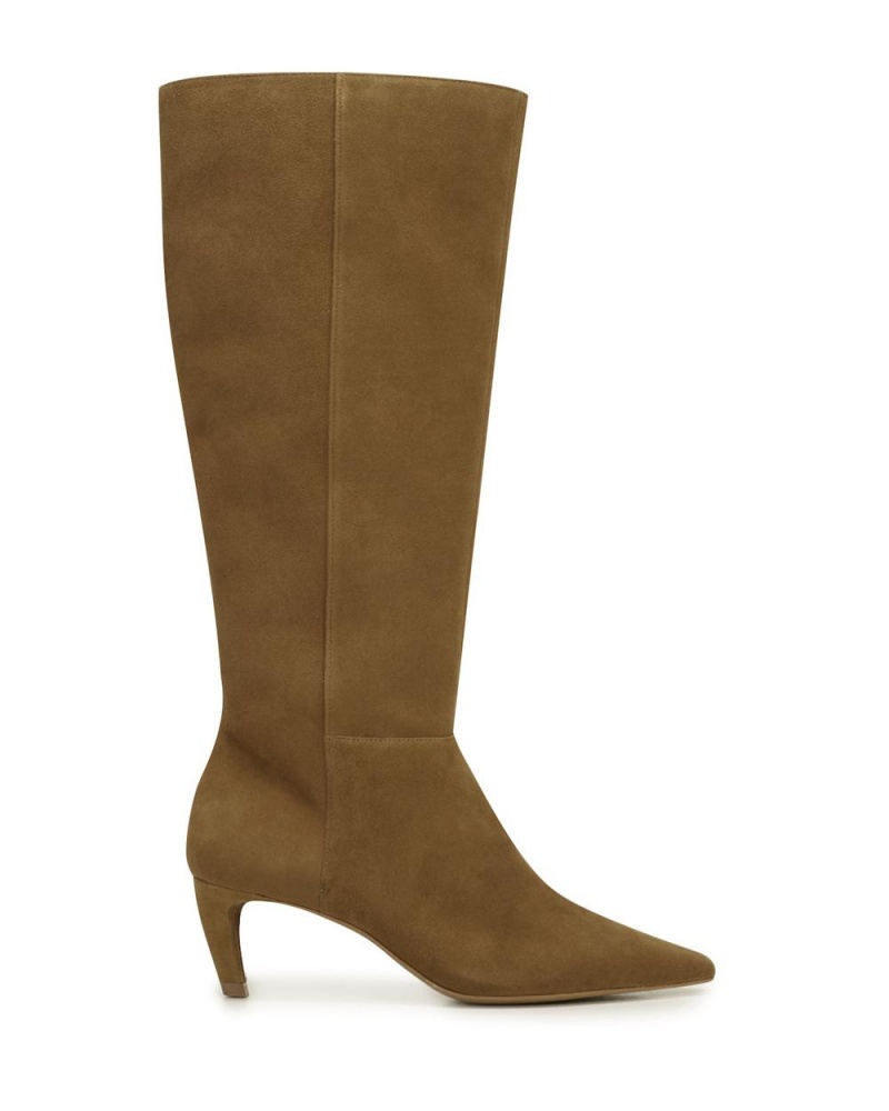 Vince Camuto Quacia Vysoke Cizmy Damske Hnede | YLHV-29407