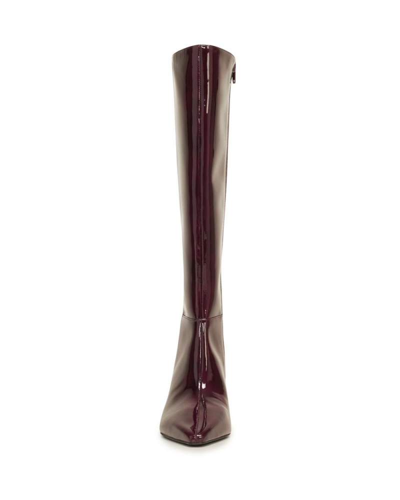 Vince Camuto Quacia Vysoke Cizmy Damske Bordove | QICN-58936