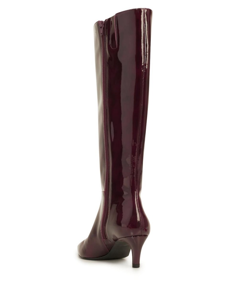 Vince Camuto Quacia Vysoke Cizmy Damske Bordove | QICN-58936