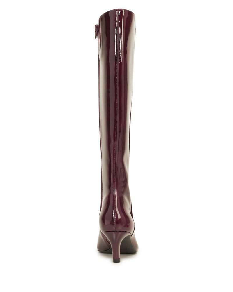 Vince Camuto Quacia Vysoke Cizmy Damske Bordove | QICN-58936