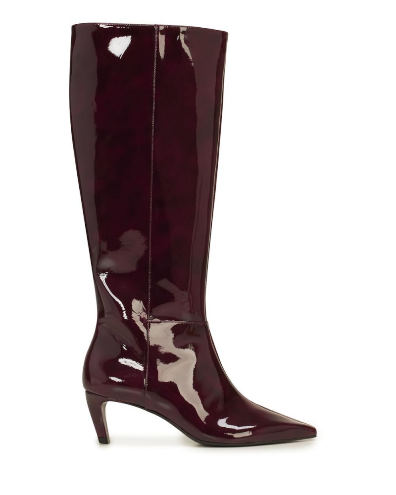 Vince Camuto Quacia Vysoke Cizmy Damske Bordove | QICN-58936