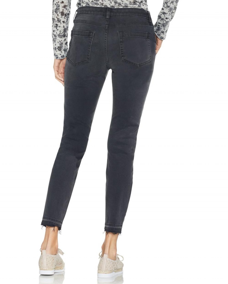 Vince Camuto Raw-Hem Jeans Nohavice Damske Tmavo Siva | VMTA-27164