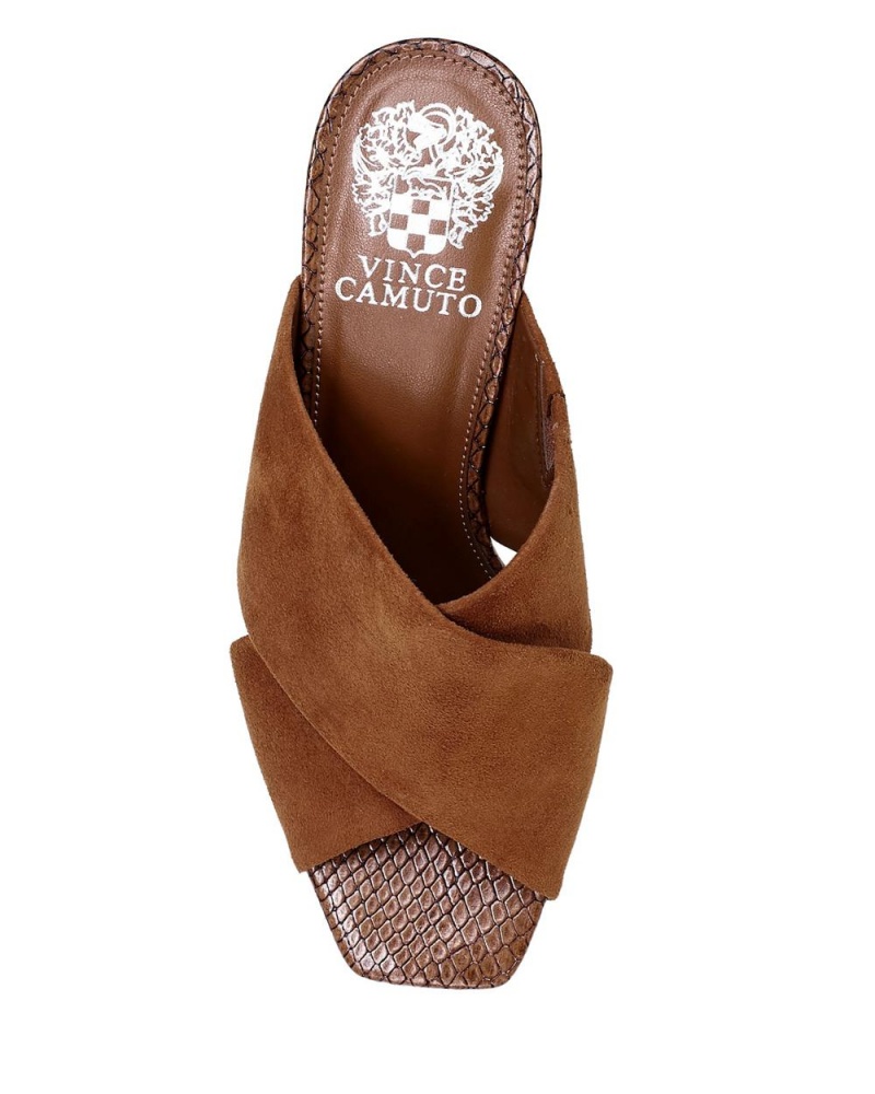 Vince Camuto Rehnya Mules Damske Hnede | KSAP-54813
