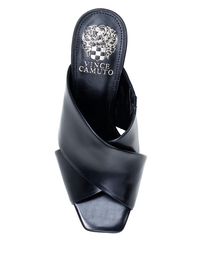 Vince Camuto Rehnya Mules Damske Čierne | JPVU-29438