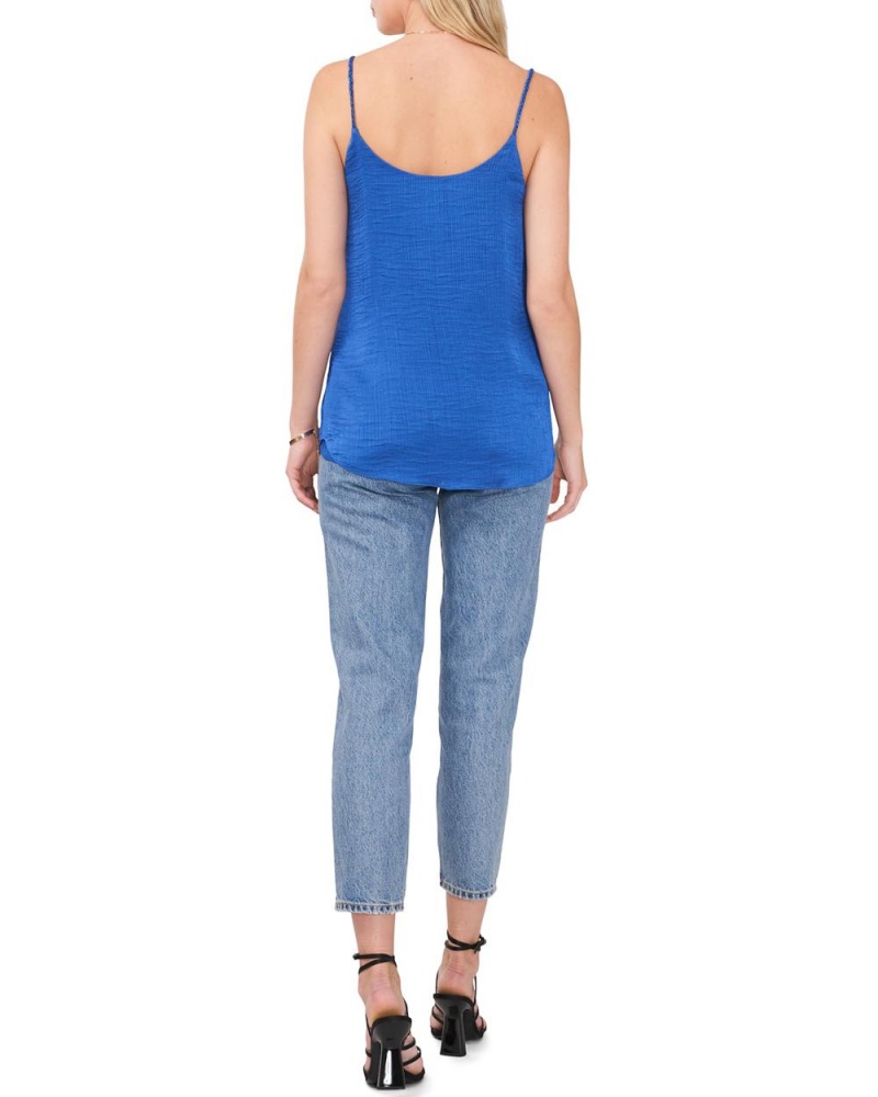 Vince Camuto Ruched Braid-Detail Tielko Damske Modre | LAVD-87610