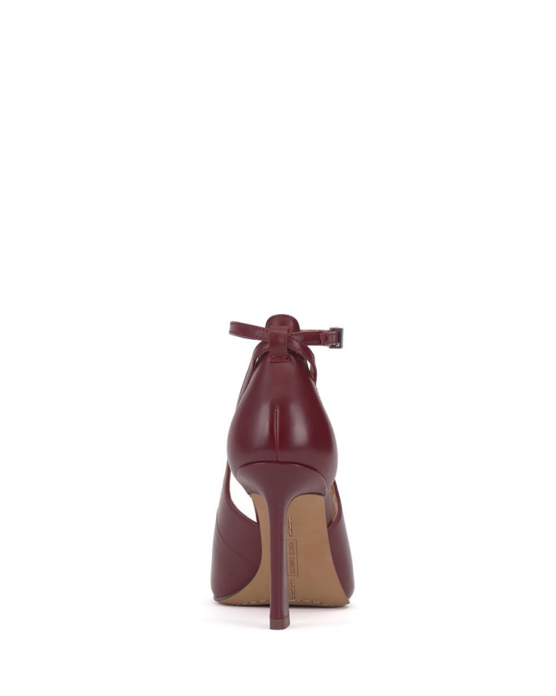 Vince Camuto Sachel Podpätky Damske Červené Strieborne | HYLW-48952