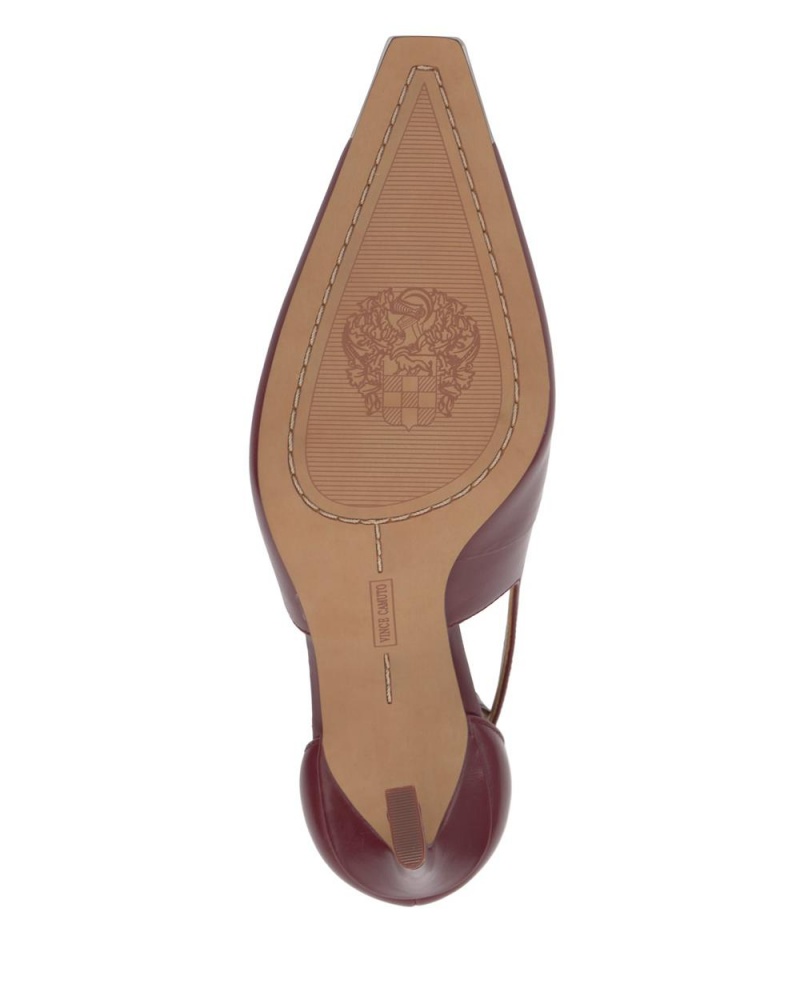 Vince Camuto Sachel Podpätky Damske Červené Strieborne | HYLW-48952