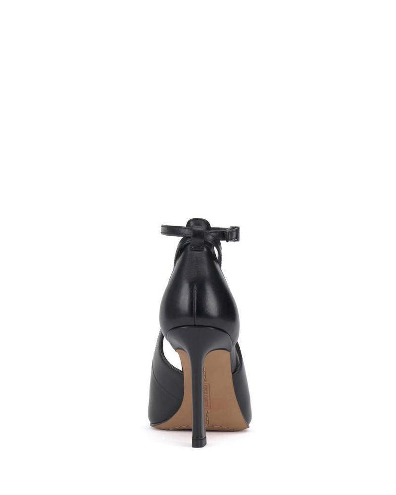 Vince Camuto Sachel Podpätky Damske Čierne Strieborne | XTHL-60152