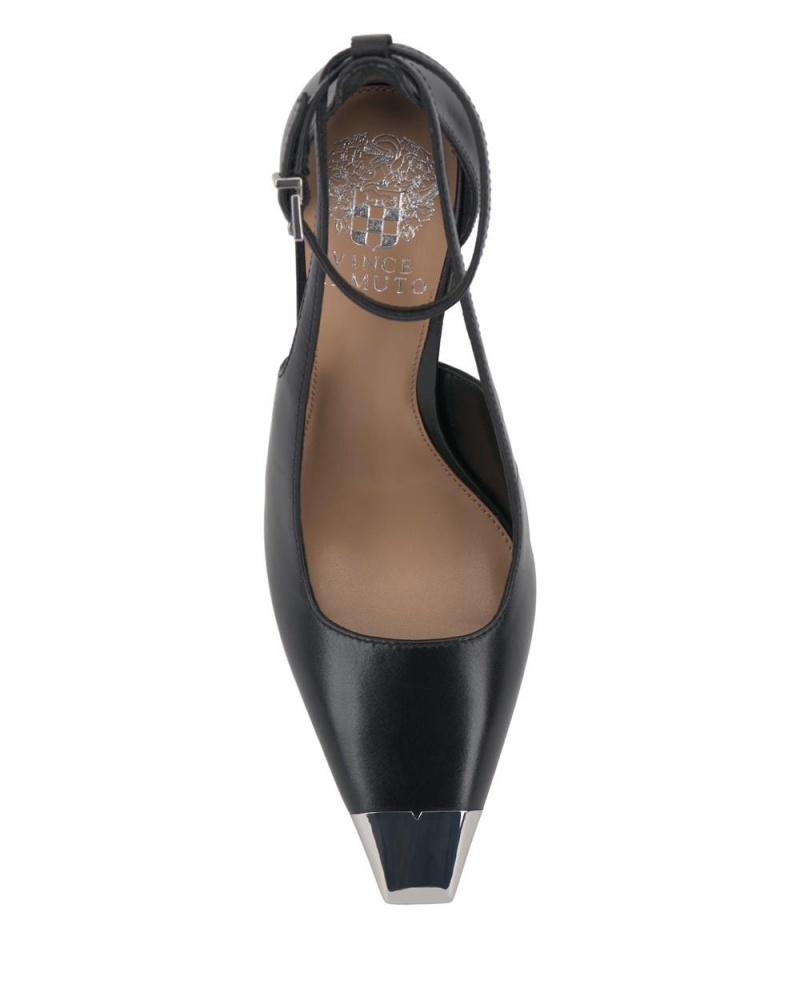 Vince Camuto Sachel Podpätky Damske Čierne Strieborne | XTHL-60152