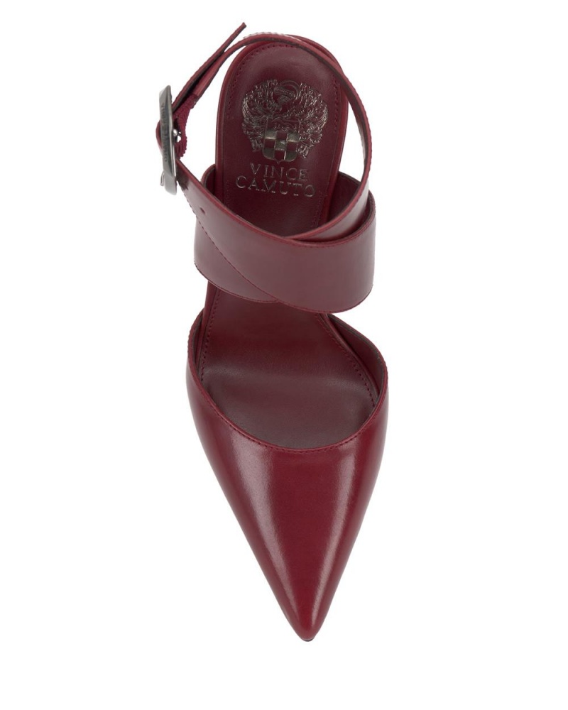 Vince Camuto Saffia Podpätky Damske Bordove | OLUI-85927