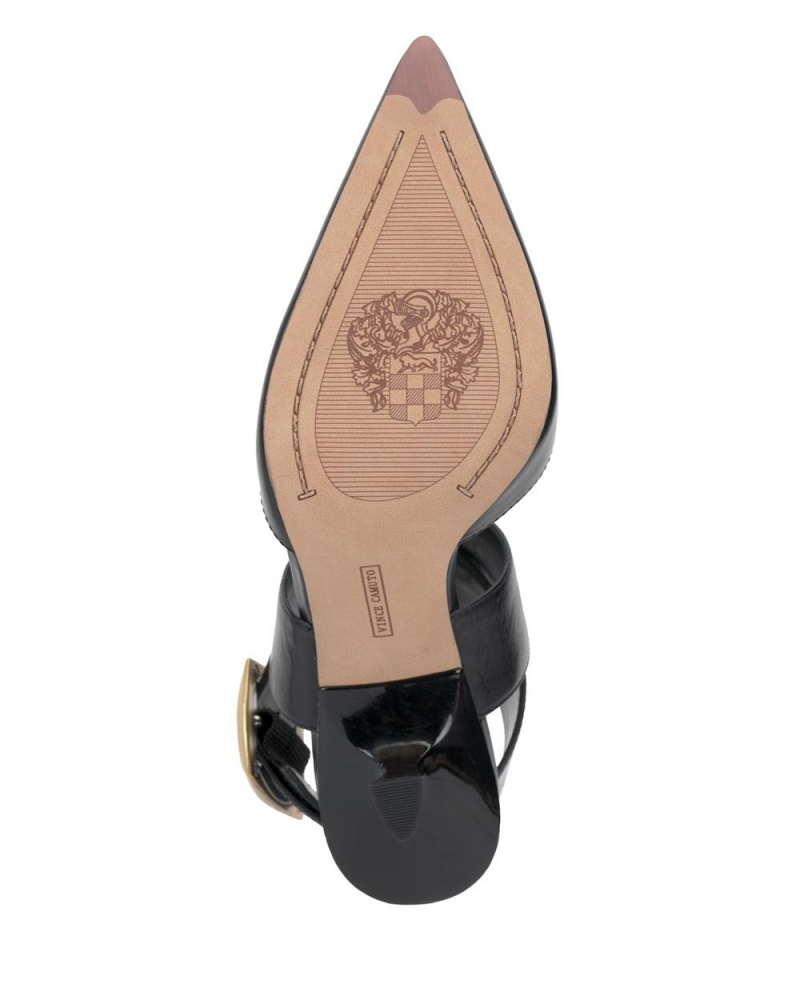 Vince Camuto Saffia Podpätky Damske Čierne | FDHA-25091