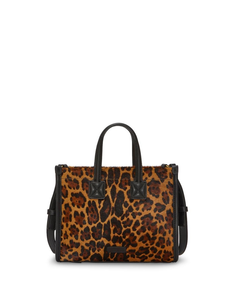Vince Camuto Saly Small Prenosná Taška Damske Leopardie | ZELT-10476