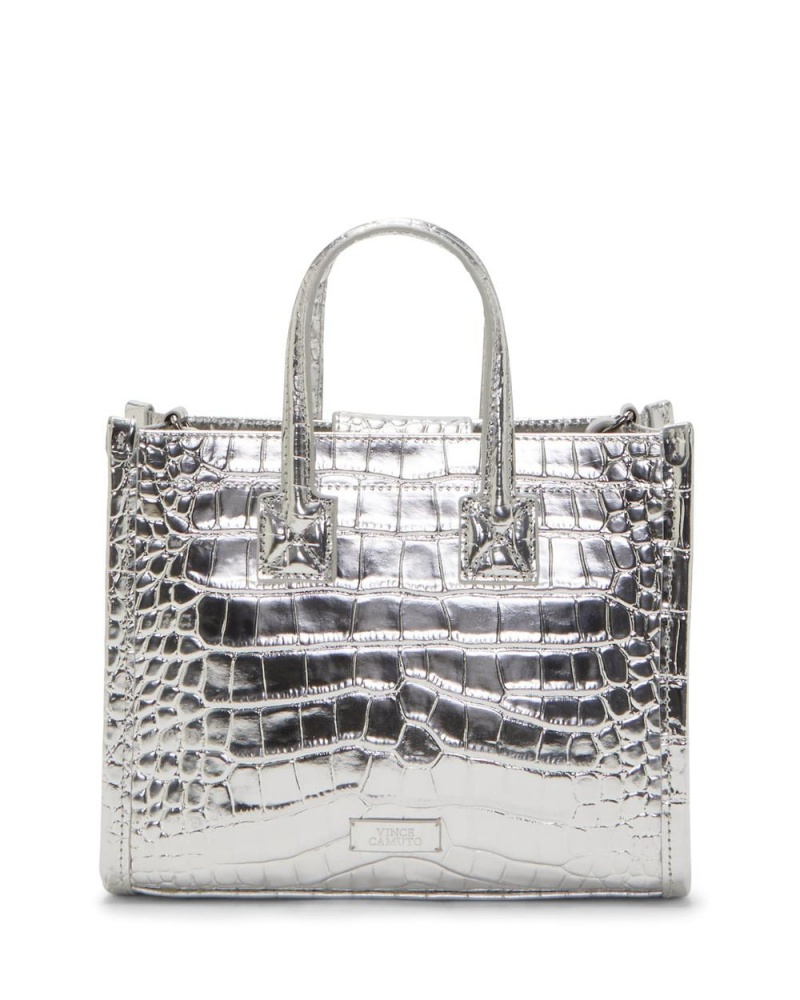 Vince Camuto Saly Small Prenosná Taška Damske Strieborne | CBNZ-95708