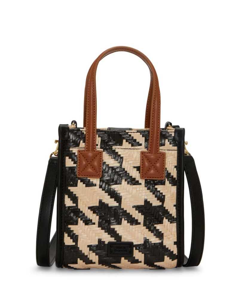 Vince Camuto Saly Small Shopper Kabelka Damske Čierne | PRST-51048