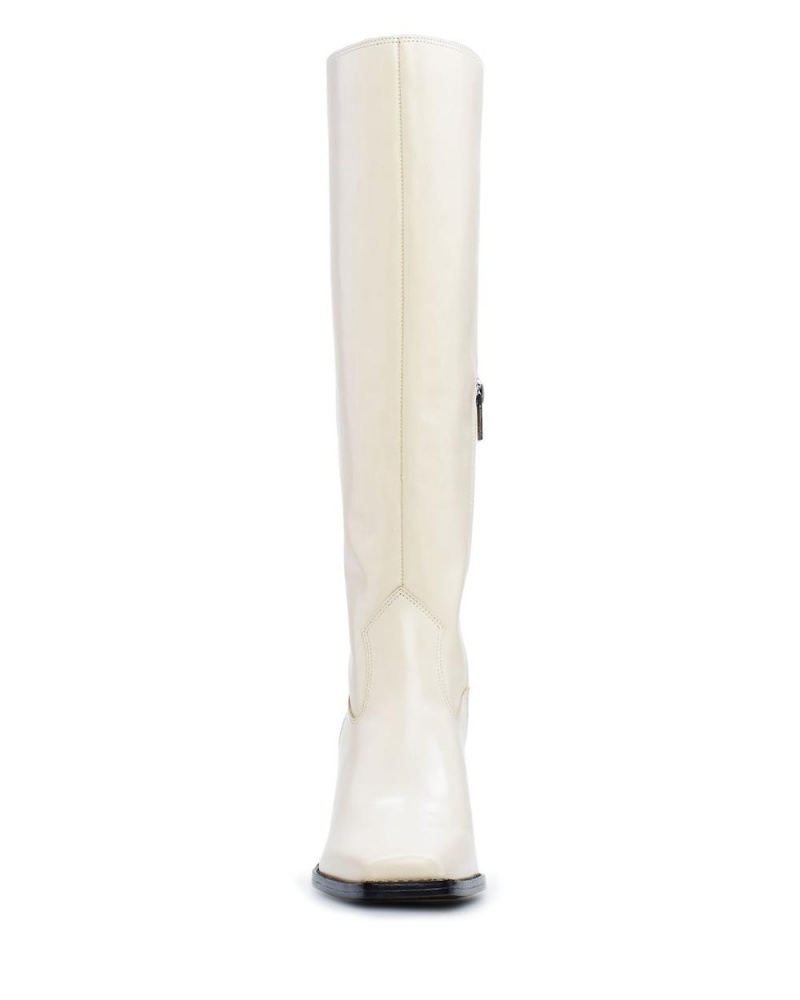Vince Camuto Sangeti Extra Siroke Topanky-Calf Vysoke Cizmy Damske Hnedožltý | TICF-08674