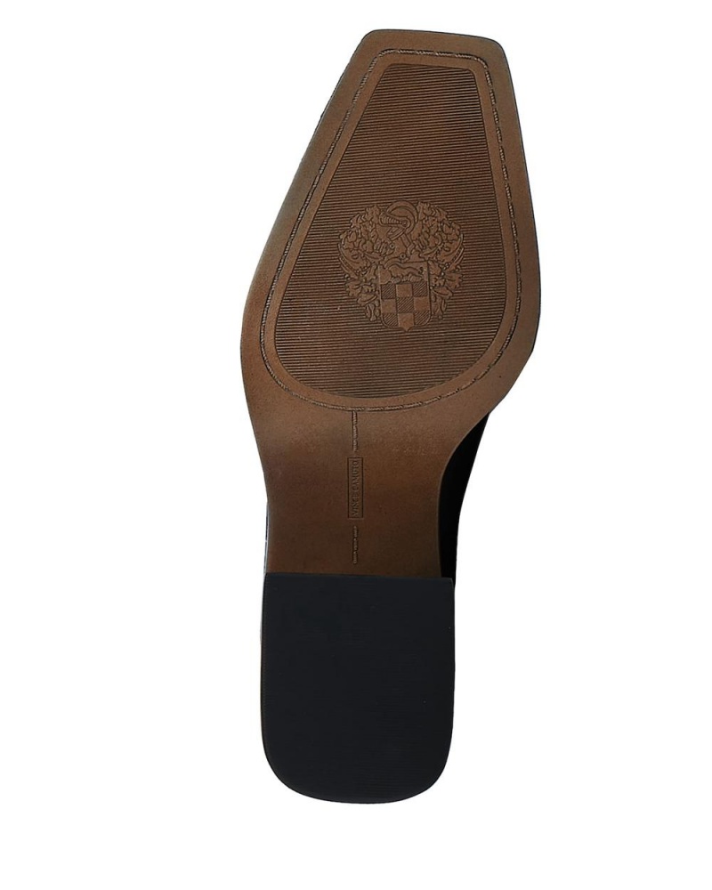 Vince Camuto Sangeti Siroke Topanky-Calf Vysoke Cizmy Damske Čierne | CHLS-50193