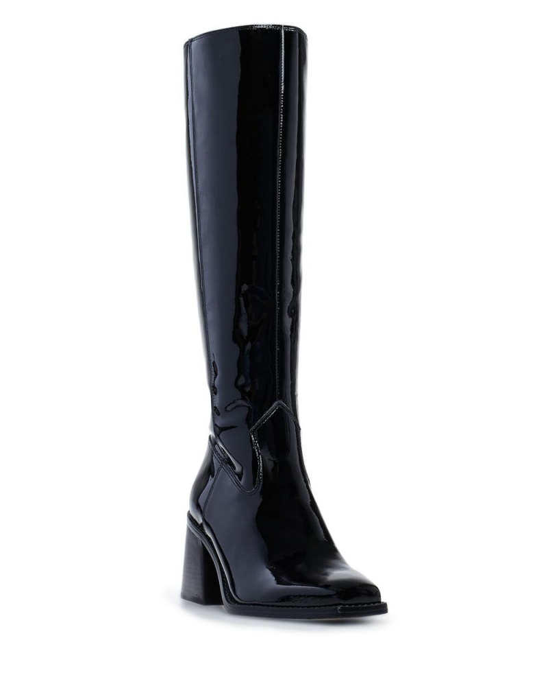 Vince Camuto Sangeti Vysoke Cizmy Damske Čierne | ADSN-74083