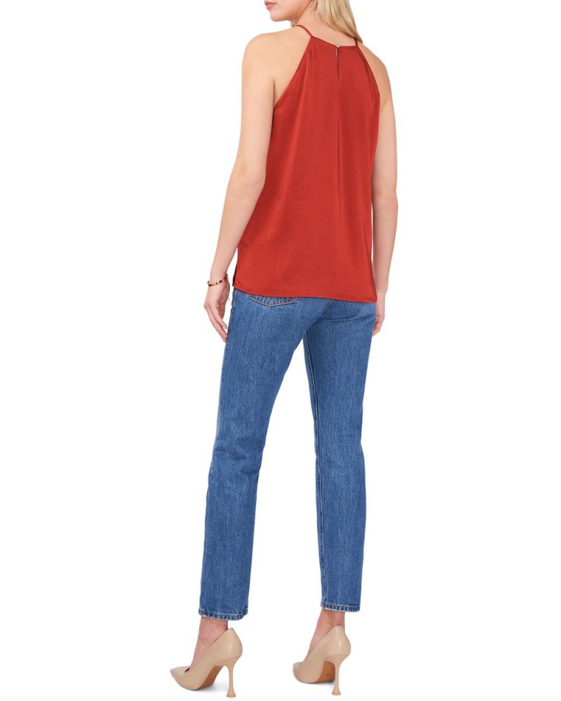 Vince Camuto Satin Tielko Damske Červené | DHPI-12590