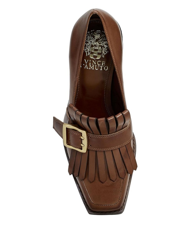 Vince Camuto Sedna Mokasiny Damske Hnede | OEIH-28943