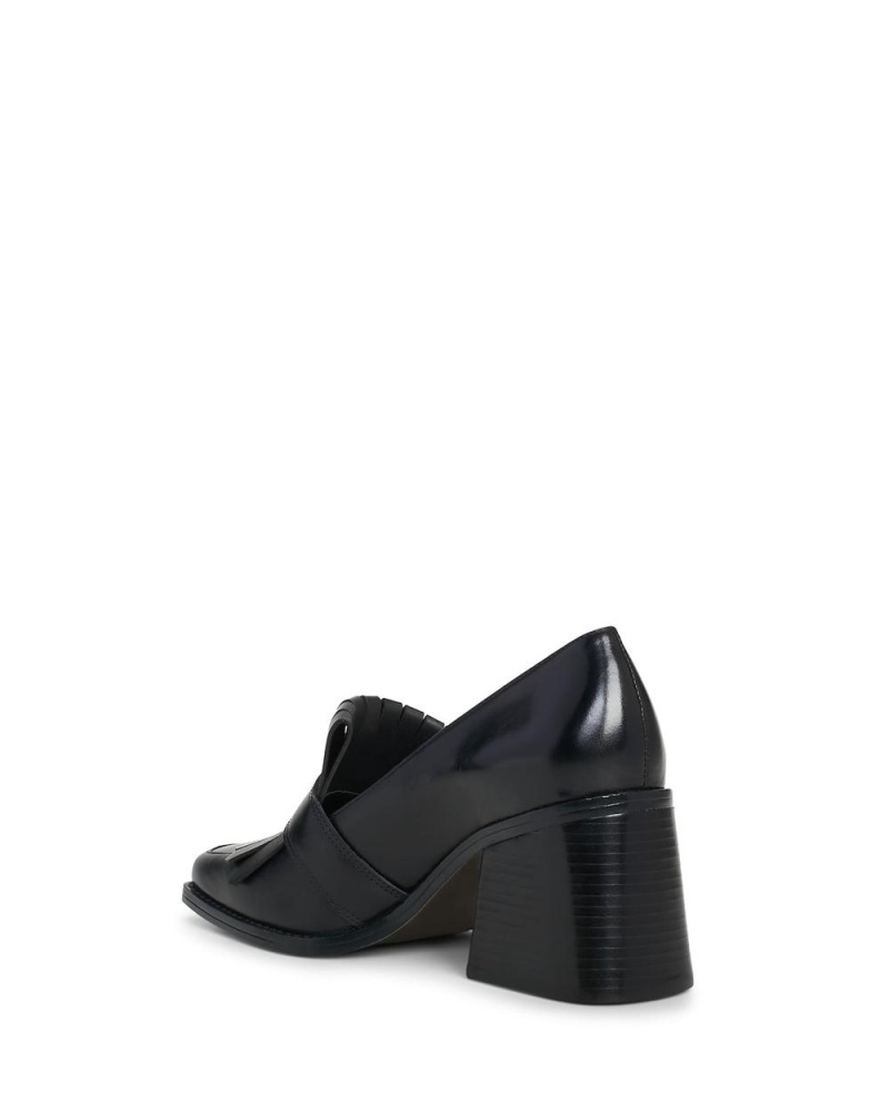 Vince Camuto Sedna Mokasiny Damske Čierne | CNMU-67903