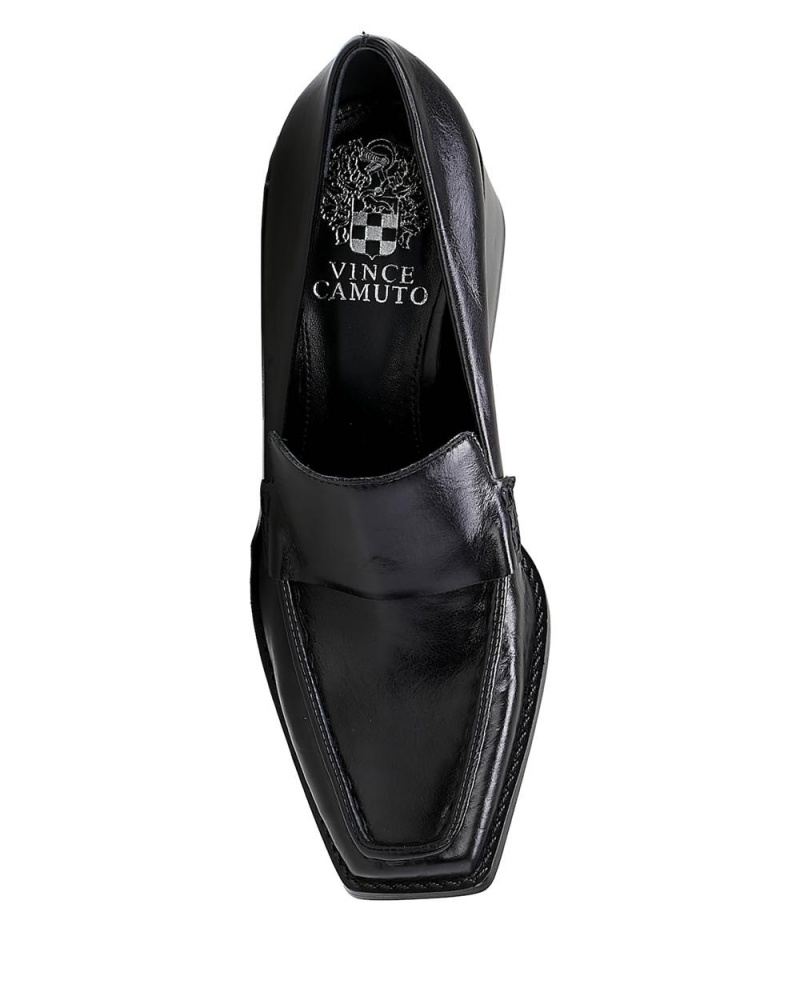 Vince Camuto Segellis Siroke Topanky Sirka Podpätky Damske Čierne | MLUT-69325