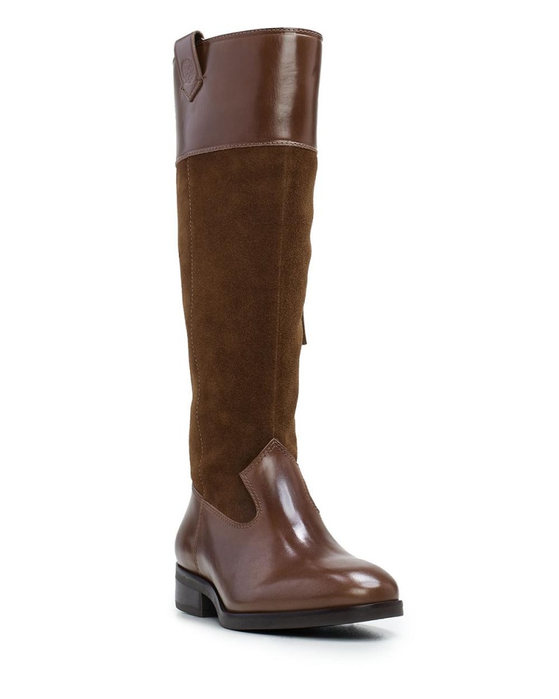 Vince Camuto Selpisa Vysoke Cizmy Damske Hnede | YVBK-73851