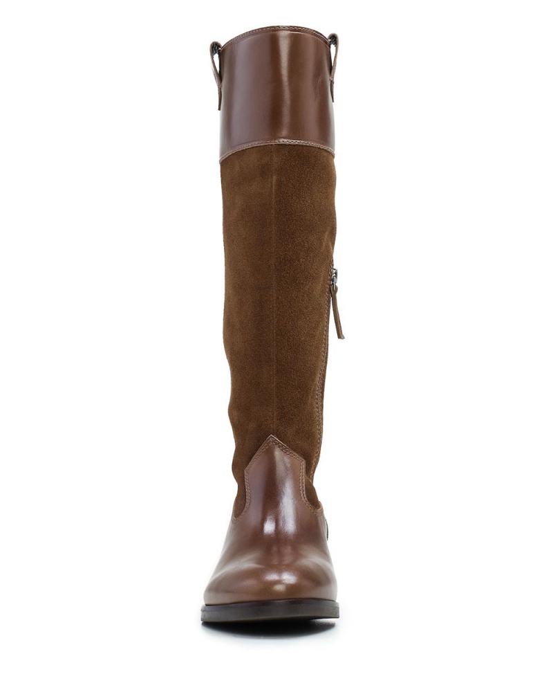 Vince Camuto Selpisa Vysoke Cizmy Damske Hnede | YVBK-73851