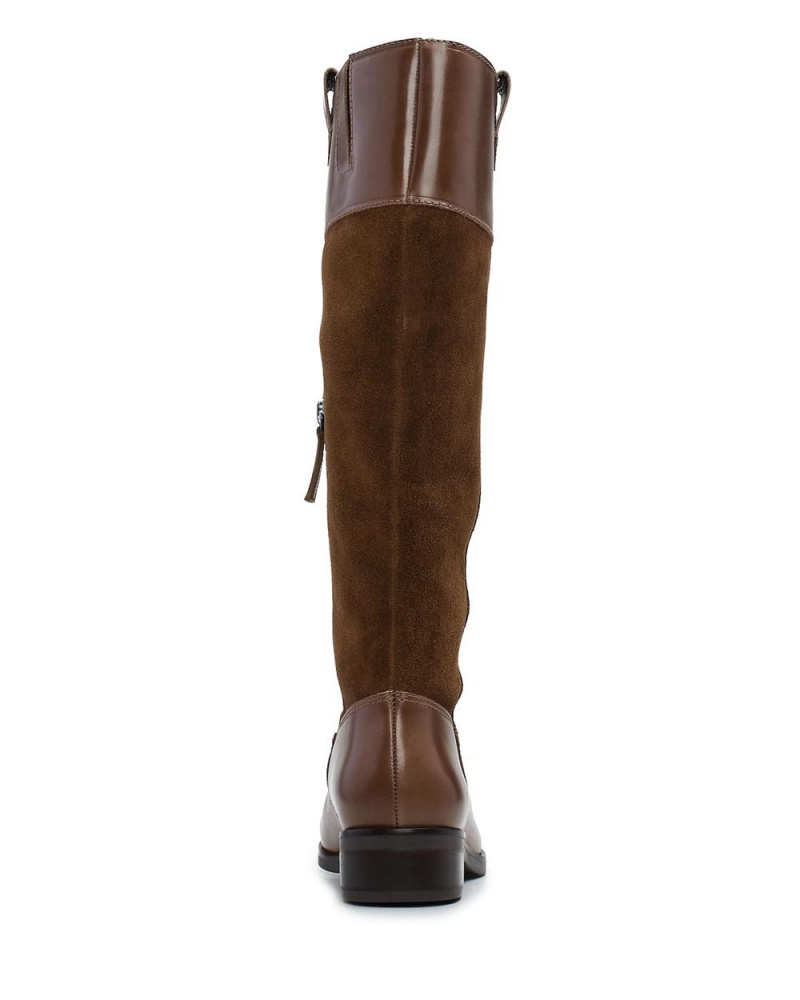 Vince Camuto Selpisa Vysoke Cizmy Damske Hnede | YVBK-73851