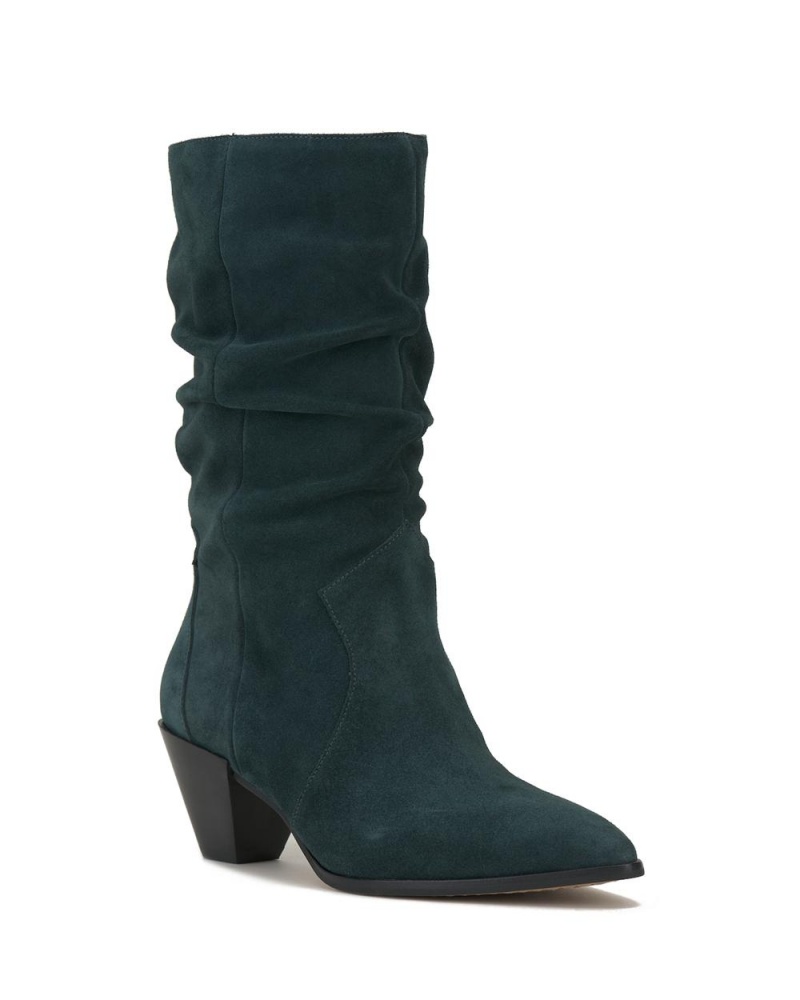 Vince Camuto Sensenny Kotnikove Topanky Damske Evergreen Suede | EFLO-57062