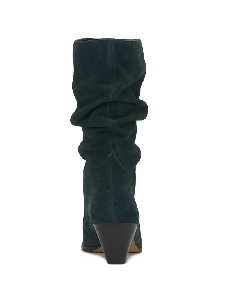 Vince Camuto Sensenny Kotnikove Topanky Damske Evergreen Suede | EFLO-57062