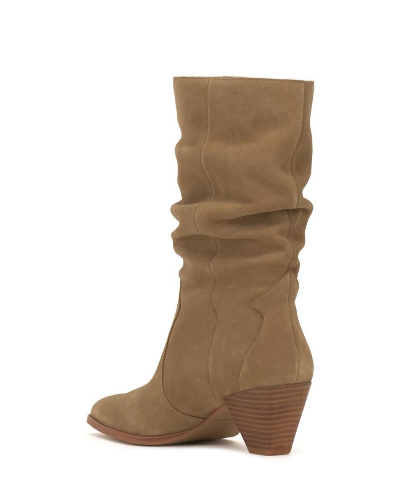 Vince Camuto Sensenny Kotnikove Topanky Damske New Tortilla Suede | XSFR-09821