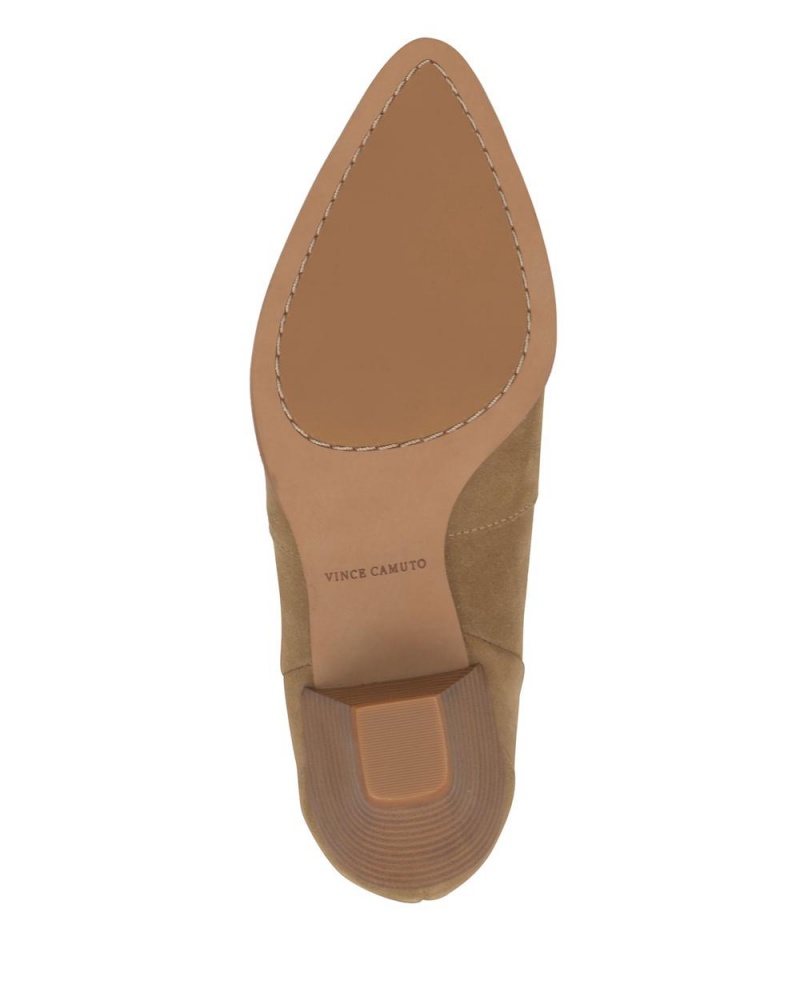 Vince Camuto Sensenny Kotnikove Topanky Damske New Tortilla Suede | XSFR-09821