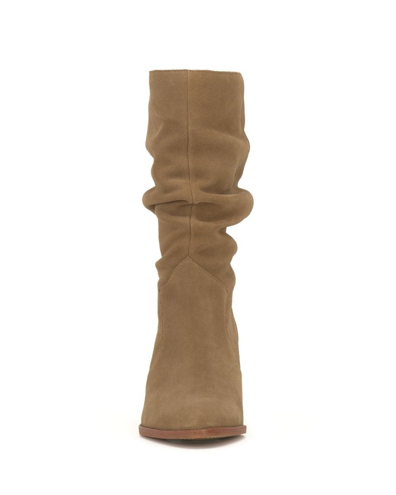 Vince Camuto Sensenny Kotnikove Topanky Damske New Tortilla Suede | XSFR-09821
